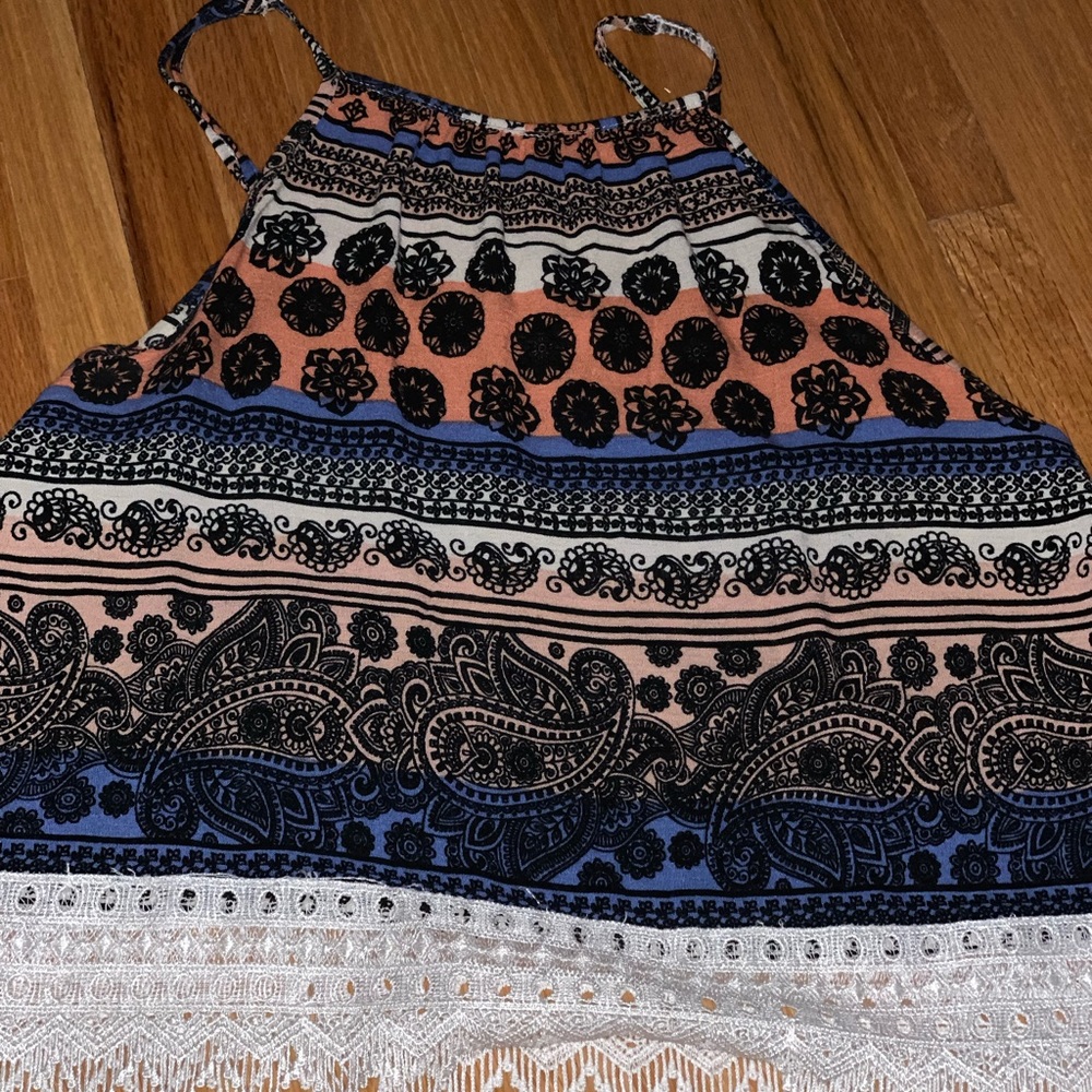 Slightly cropped tribal tank